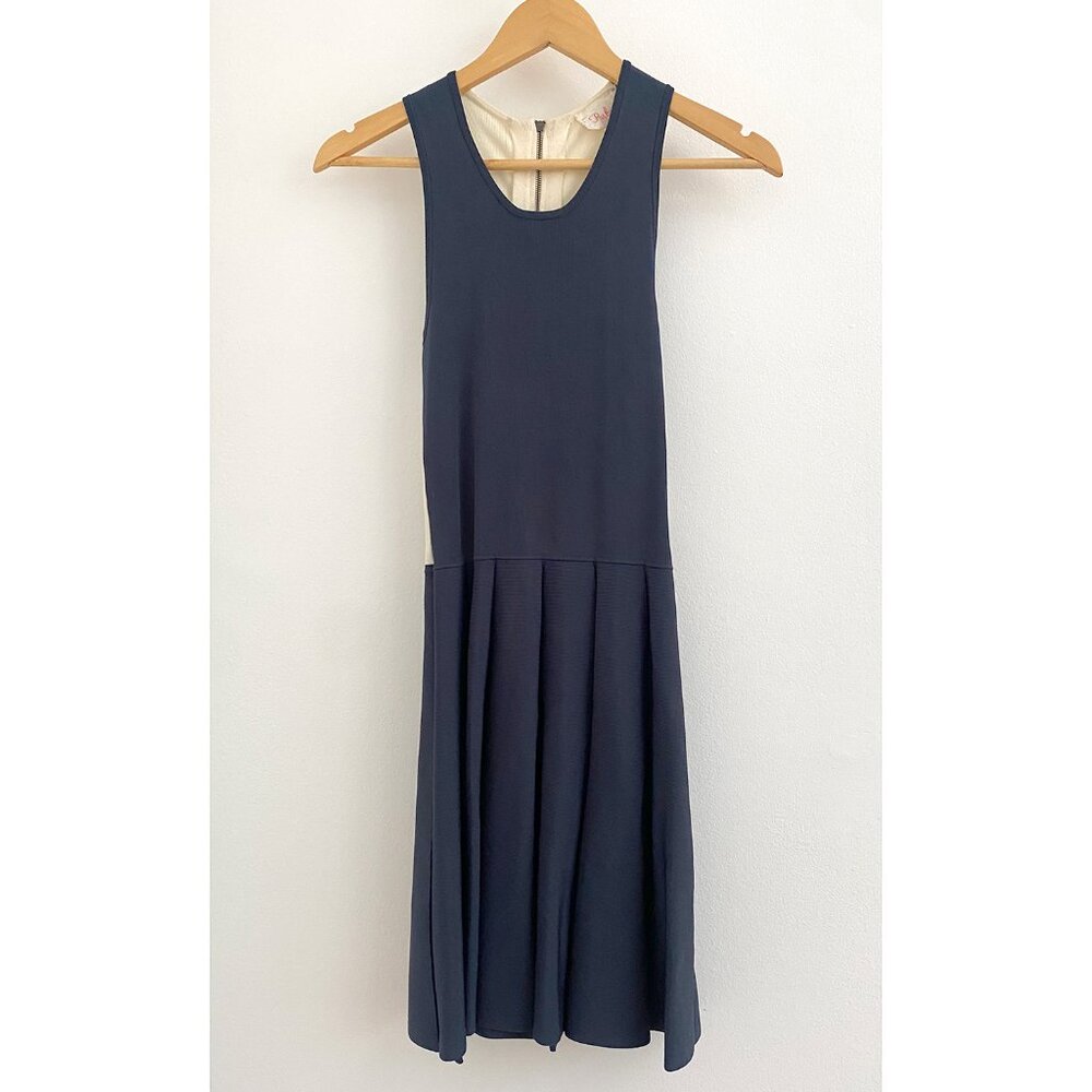 Parker Fit & Flare Colorblock Sleeveless Dress – Size Small
